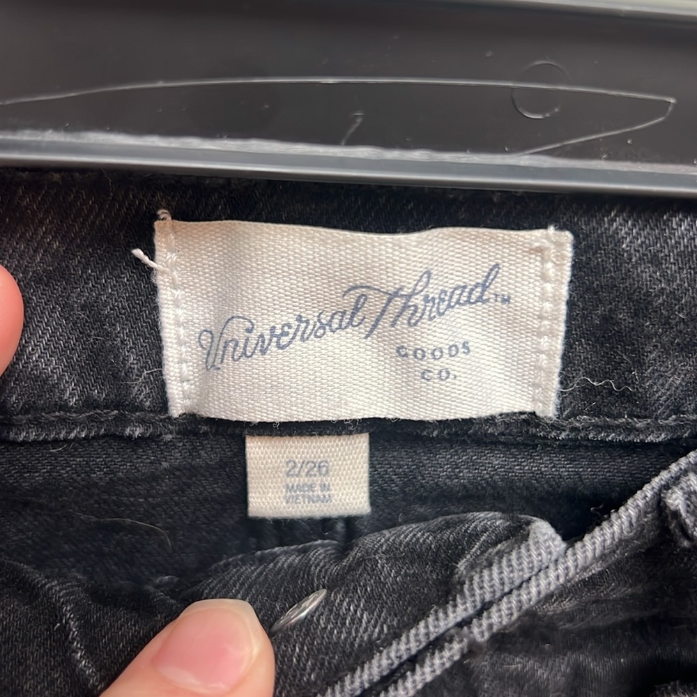 Universal Thread Black Mini Pencil Skirt - Picture 2 of 4